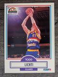1990-91 Fleer #51 Todd Lichti RC