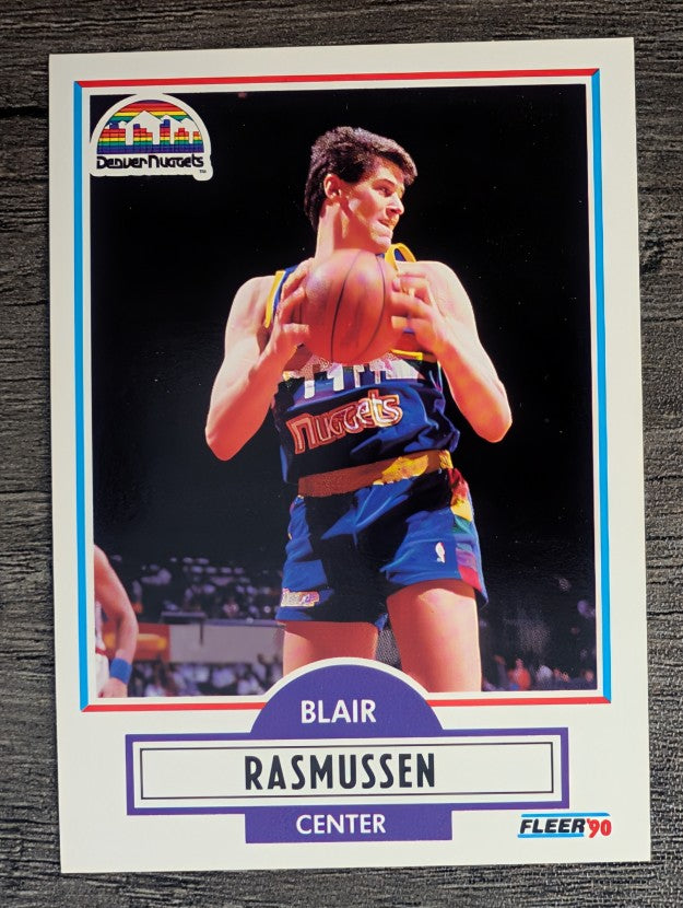 1990-91 Fleer #52 Blair Rasmussen