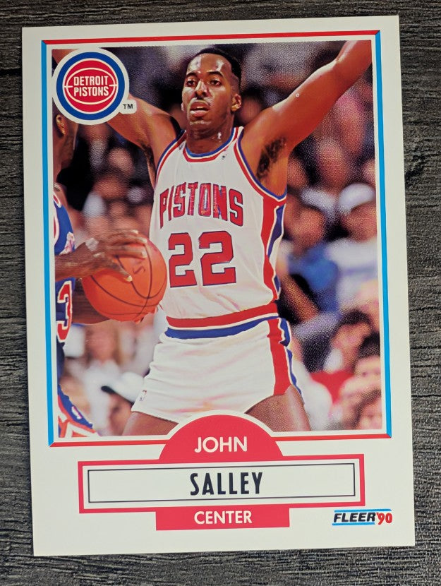 1990-91 Fleer #60 John Salley
