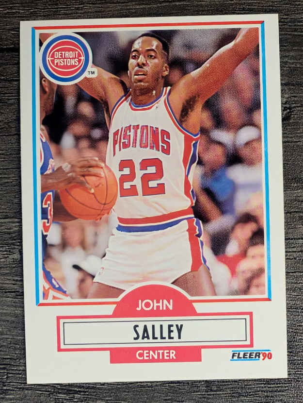 1990-91 Fleer #60 John Salley