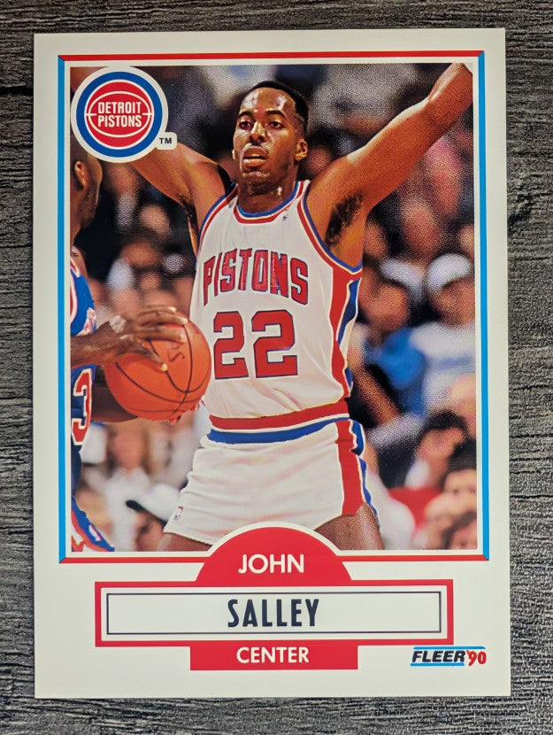 1990-91 Fleer #60 John Salley