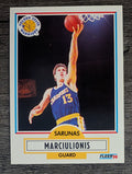 1990-91 Fleer #65 Sarunas Marciulionis RC