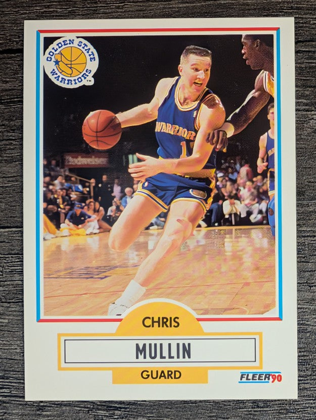 1990-91 Fleer #66 Chris Mullin
