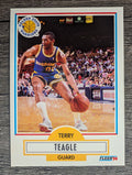 1990-91 Fleer #68 Terry Teagle