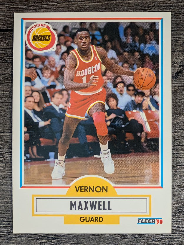 1990-91 Fleer #72 Vernon Maxwell