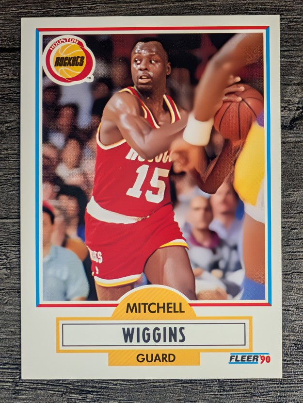 1990-91 Fleer #75 Mitchell Wiggins