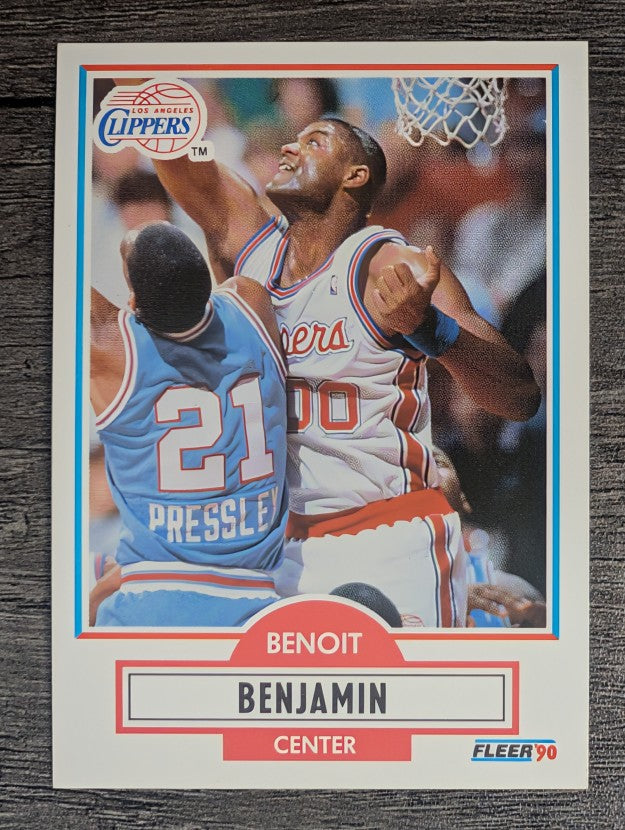 1990-91 Fleer #84 Benoit Benjamin