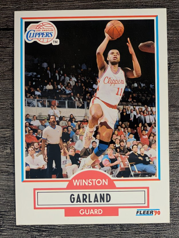 1990-91 Fleer #85 Winston Garland