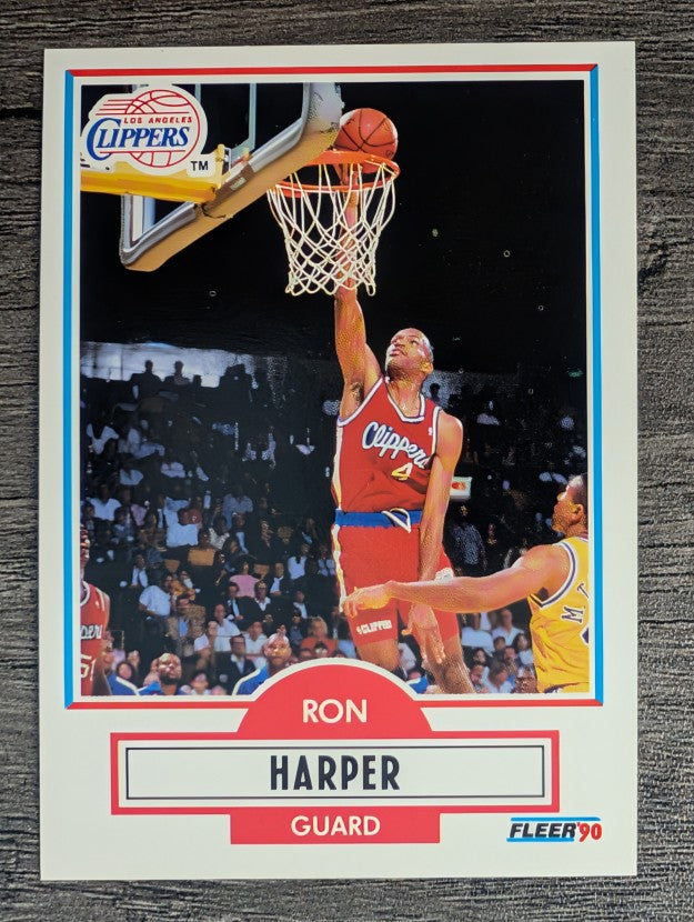 1990-91 Fleer #86 Ron Harper