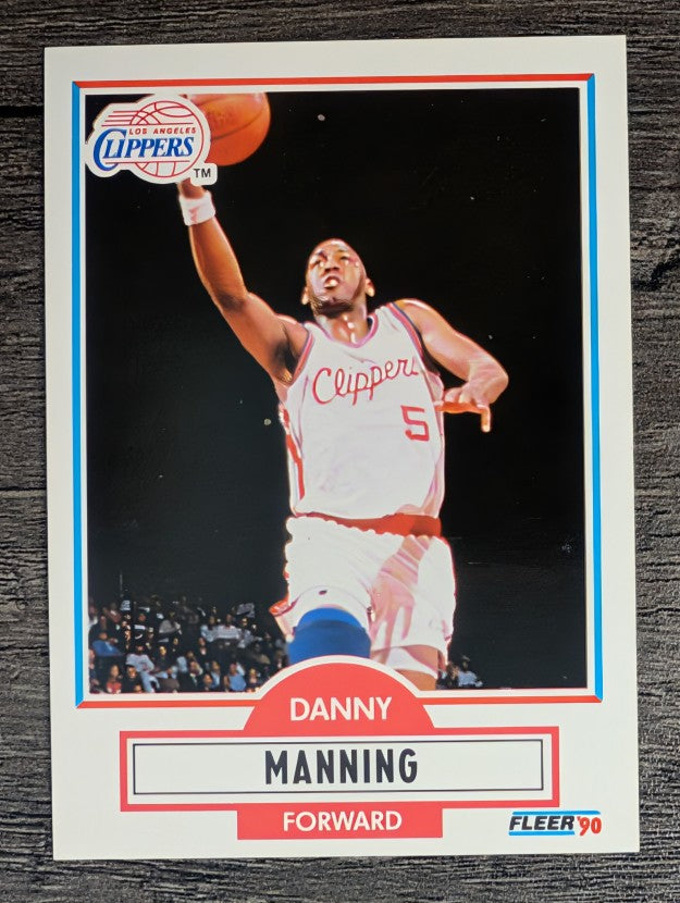 1990-91 Fleer #87 Danny Manning