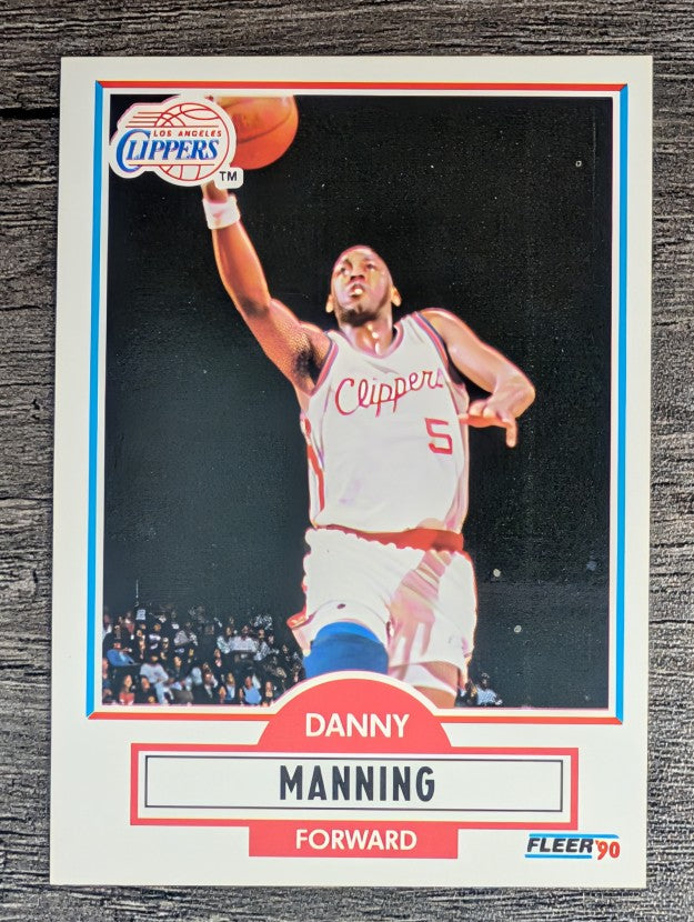 1990-91 Fleer #87 Danny Manning