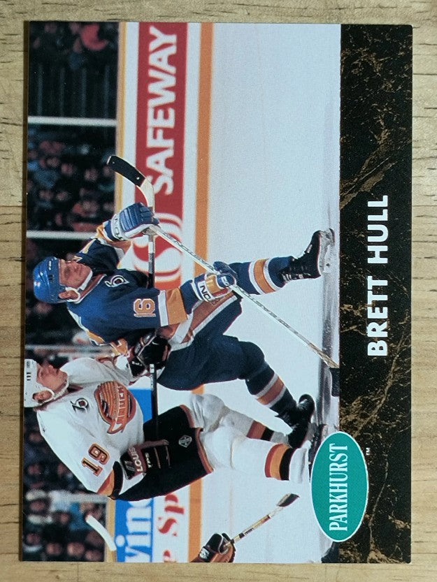 1991-92 Parkhurst #157 Brett Hull