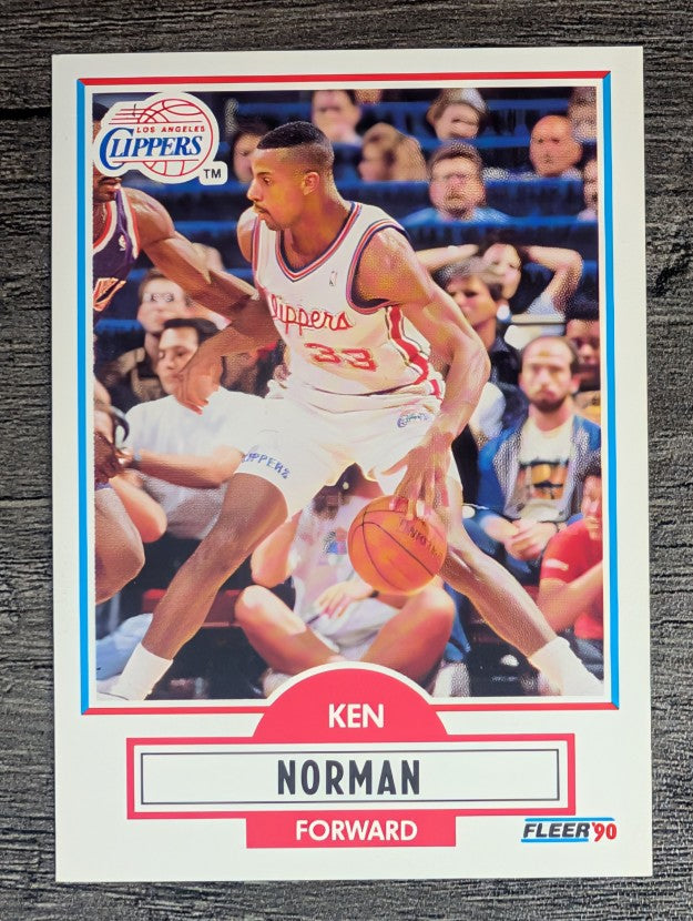 1990-91 Fleer #88 Ken Norman