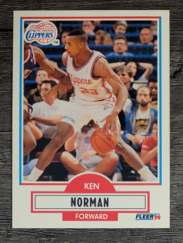 1990-91 Fleer #88 Ken Norman