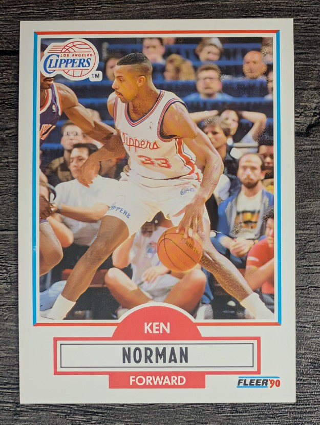 1990-91 Fleer #88 Ken Norman