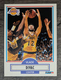 1990-91 Fleer #91 Vlade Divac RC