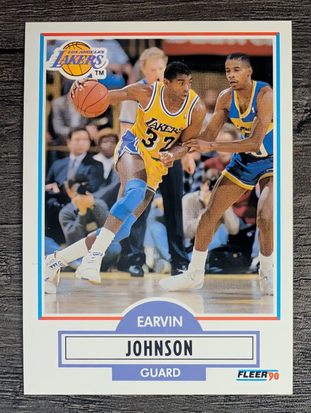 1990-91 Fleer #93 Magic Johnson