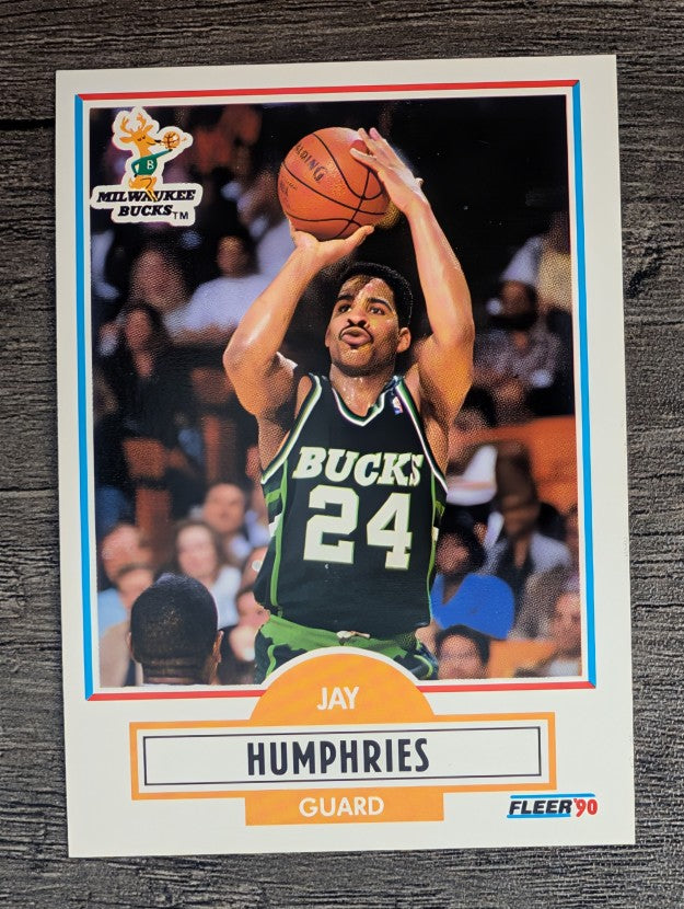 1990-91 Fleer #105 Jay Humphries