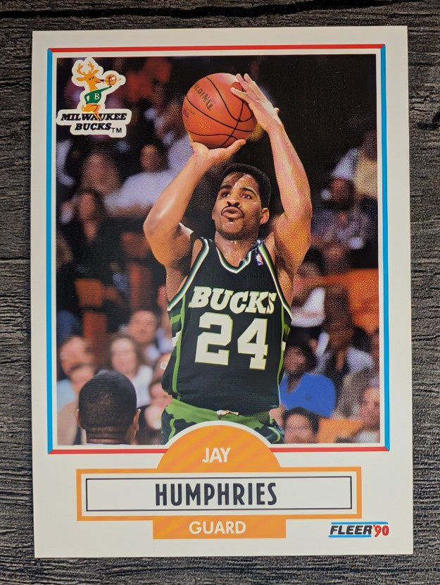1990-91 Fleer #105 Jay Humphries