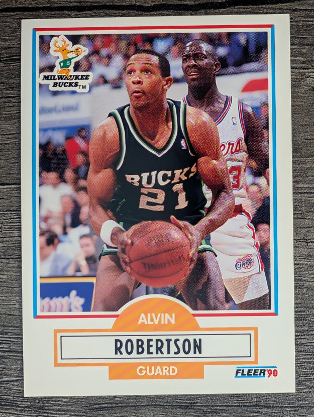 1990-91 Fleer #109 Alvin Robertson