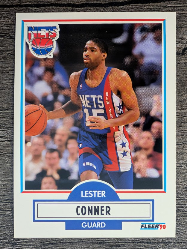 1990-91 Fleer #119 Lester Conner