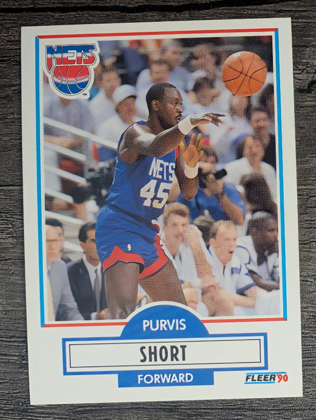 1990-91 Fleer #123 Purvis Short