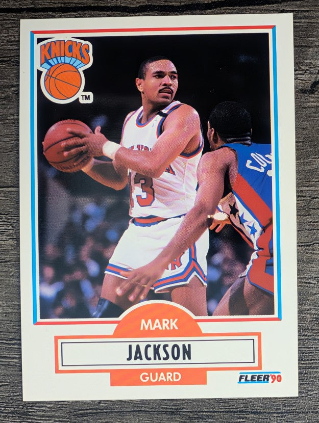 1990-91 Fleer #126 Mark Jackson