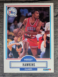 1990-91 Fleer #143 Hersey Hawkins
