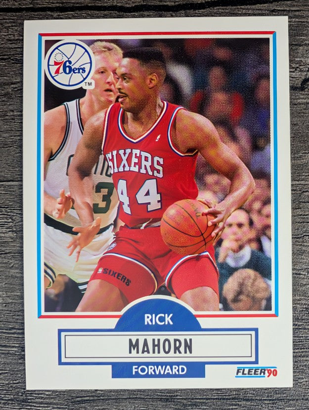 1990-91 Fleer #144 Rick Mahorn
