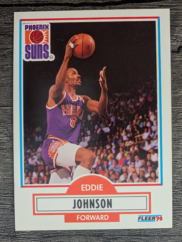1990-91 Fleer #149 Kevin Johnson