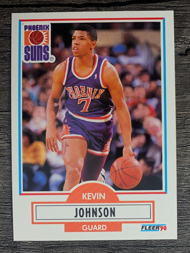 1990-91 Fleer #149 Kevin Johnson
