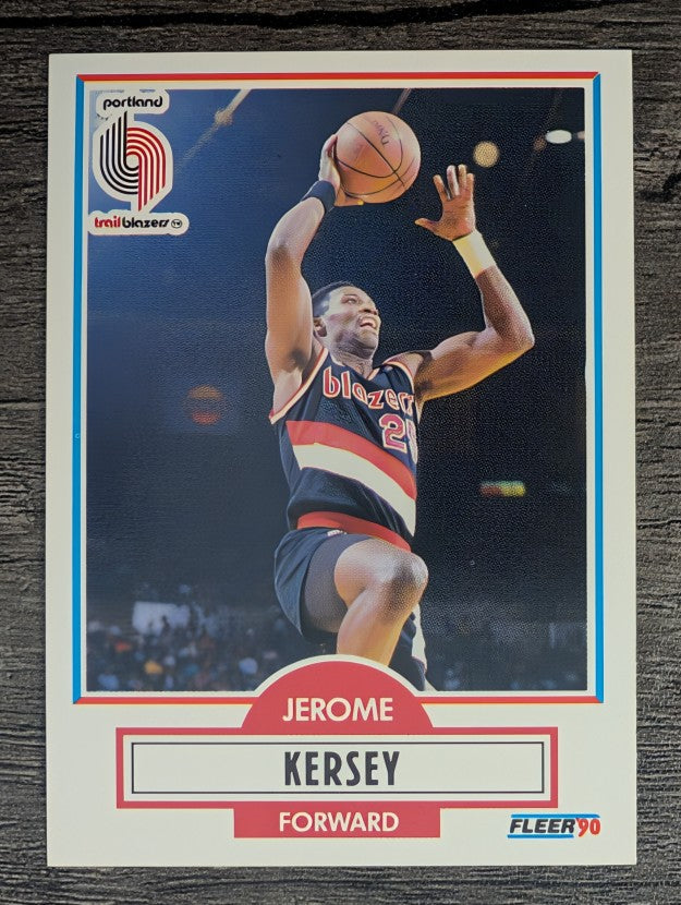 1990-91 Fleer #157 Jerome Kersey