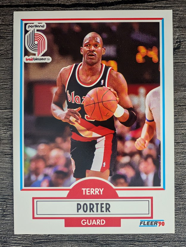 1990-91 Fleer #158 Terry Porter