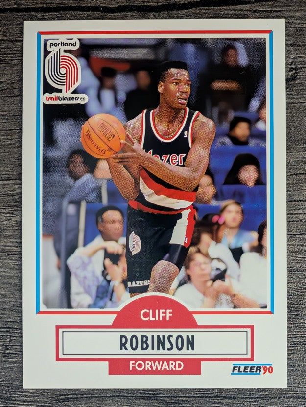 1990-91 Fleer #159 Clifford Robinson RC