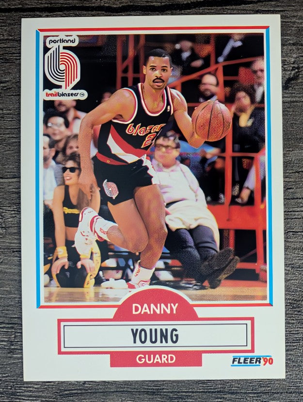 1990-91 Fleer #161 Danny Young