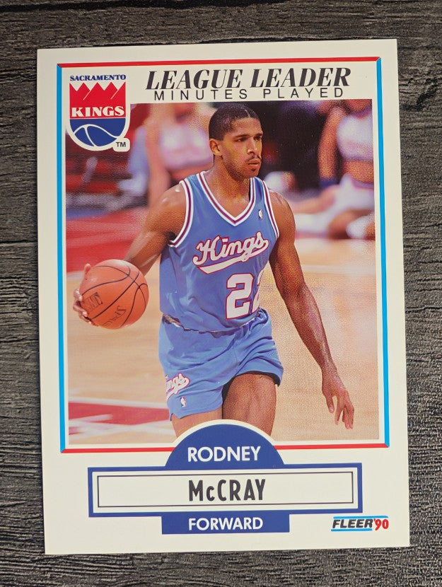 1990-91 Fleer #165 Rodney McCray