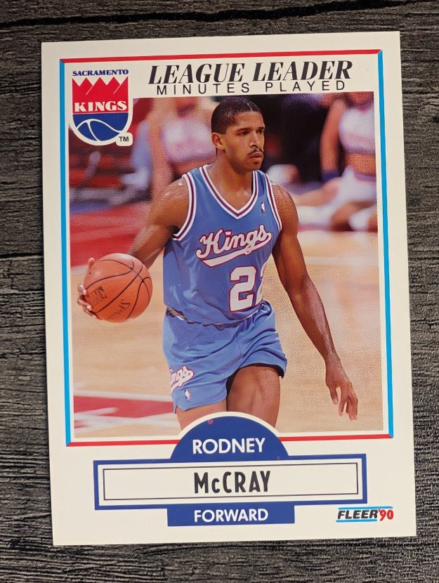 1990-91 Fleer #165 Rodney McCray