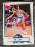 1990-91 Fleer #166 Harold Pressley
