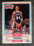 1990-91 Fleer #170 Terry Cummings