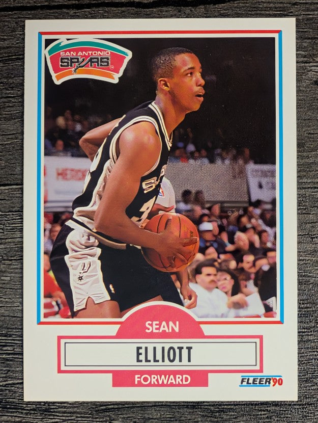 1990-91 Fleer #171 Sean Elliott RC