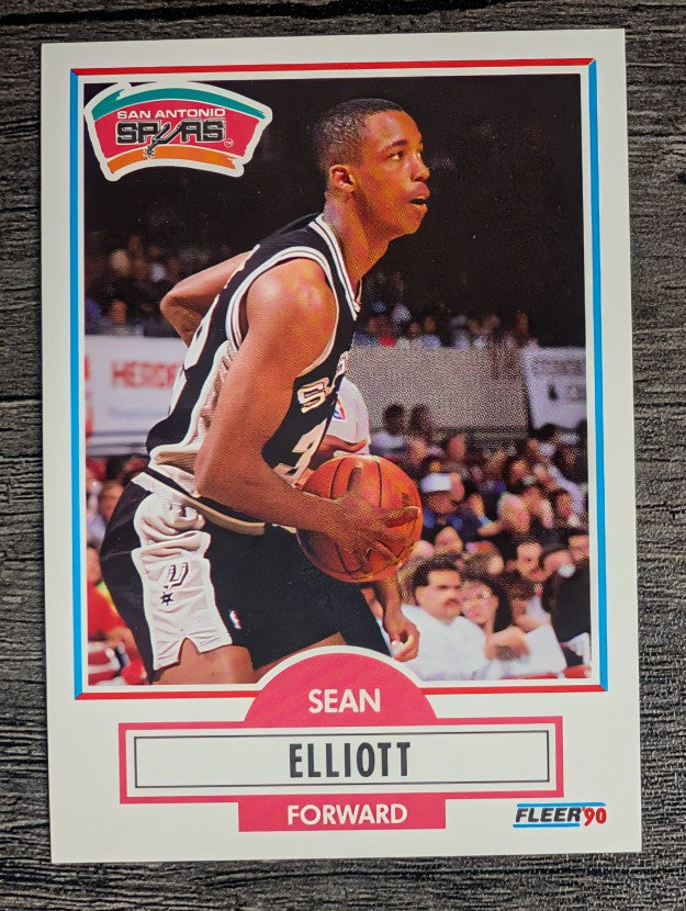 1990-91 Fleer #171 Sean Elliott RC