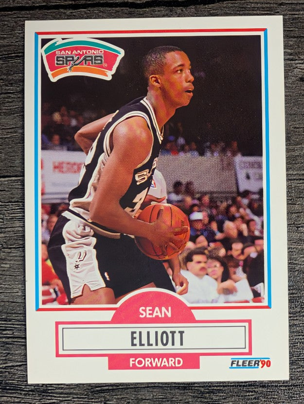 1990-91 Fleer #171 Sean Elliott RC