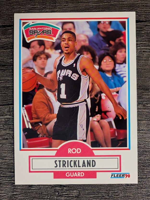 1990-91 Fleer #173 Rod Strickland