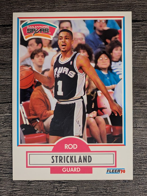 1990-91 Fleer #173 Rod Strickland