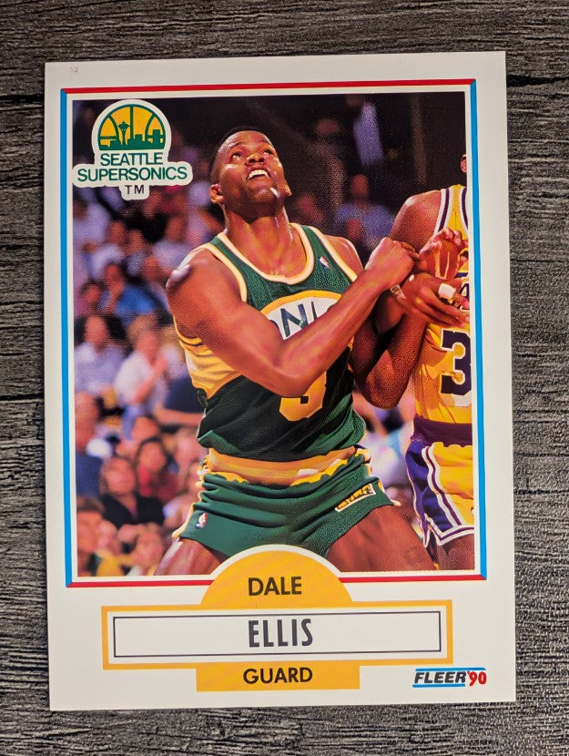 1990-91 Fleer #177 Dale Ellis