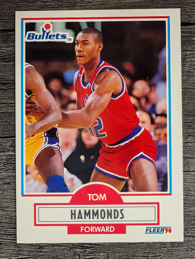 1990-91 Fleer #193 Tom Hammonds RC