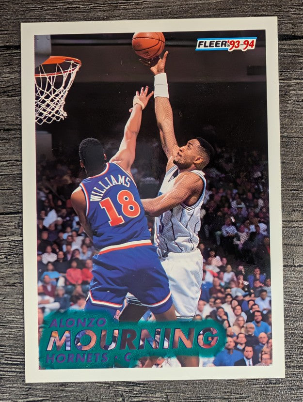 1993-94 Fleer #22 Alonzo Mourning