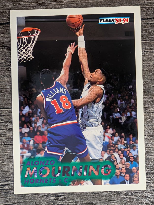1993-94 Fleer #22 Alonzo Mourning