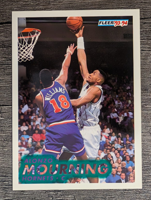 1993-94 Fleer #22 Alonzo Mourning