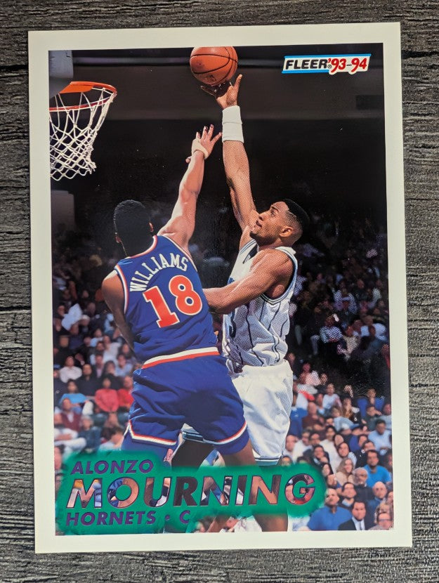 1993-94 Fleer #22 Alonzo Mourning